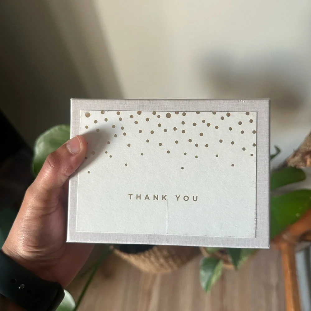 Elegant Wedding Thank You Card Stationery - Picture 1 of 3